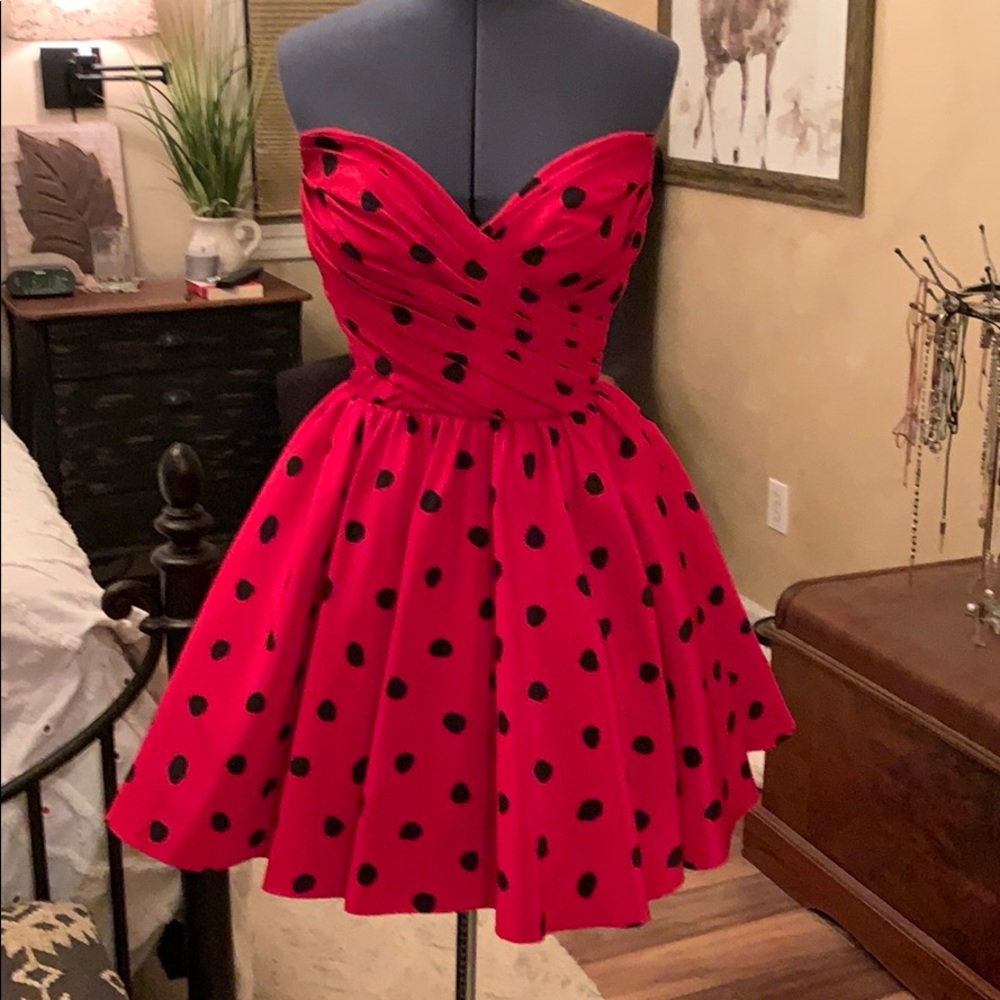 Sherri Hill strapless dress